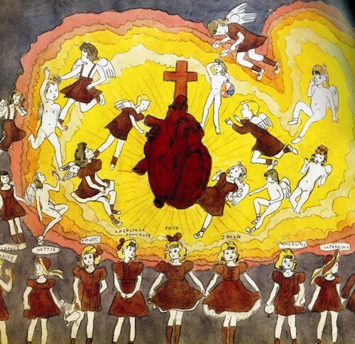 ヘンリー・ダーガーの絵画